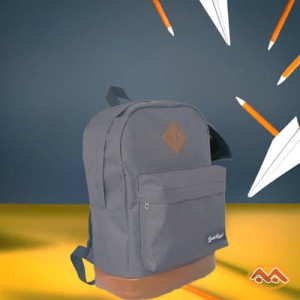 Mochila Ludo Raal Barra bela cinza uniss...